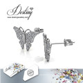 Destiny Jewellery Crystal From Swarovski Stud Butterfly Earrings